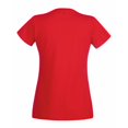 thumbnail image 2 of Fruit Of The Loom- Camiseta de manga corta Valueweight para mujer (Rojo), 2 of 2