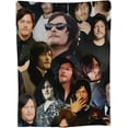 thumbnail image 3 of Blanket Norman Reedus Soft and Comfortable Warm Fleece Throw Blankets Yoga Blankets Beach Blanket Picnic Blankets Gift for Dorm Room Office Decor Sofa Bed Camping Travel All Season, 3 of 6