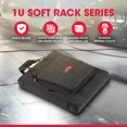 thumbnail image 2 of SKB Cases 1U Soft Rack Case for Wireless Microphone Systems with Steel Rails, 2 of 9