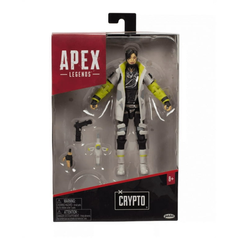 未開封 Apex Legends 6インチフィギュア 3体セット Apex Legends: 6 in Action Figure - Crypto - Walmart.com