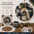 thumbnail image 2 of Brainybites 3D Fabric Poke Wreath DIY Kit - Christmas Wreath Making Kit for Adults, Holiday Door Decor, 2 of 9