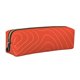 thumbnail image 1 of Fotbe Salmon Fish Meat Estuche para Lápices de Cuero con Estampado, Estuche con Cremallera Resistente, Organizador Compacto y Elegante para Papelería, 1 of 7
