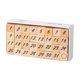 thumbnail image 3 of 1 caja de sellos de madera y goma, multiusos, decorativos, para hacer tarjetas, accesorios de bricolaje, dibujos, diarios y manualidades. Números, 3 of 8