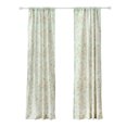 thumbnail image 1 of Vola 2 Panel Curtain Set, Light Mint Green Microfiber, Floral Pattern, 1 of 1