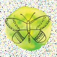 thumbnail image 3 of Gango Home Decor Modern Butterflies Blue & Green by Amy Frazer (Printed on Paper); Two 16x16in Fine Art Paper Giclee Prints, 3 of 5
