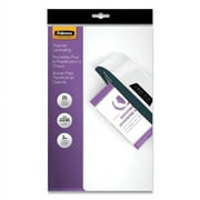 Laminating Pouches, 3 Mil, 9" X 14.5", Gloss Clear, 25/pack | Bundle of 10 Each