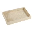 thumbnail image 1 of kurtrusly Stackable Jewelry Tray Multipurpose Portable Velvet for Rings Earring Bangle Jute Beige 227x146x31mm 1Set, 1 of 6