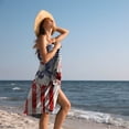 thumbnail image 2 of BZPIZ Beach Clearance Lightweight Thin Beach Towel Quick Dry Absorbent for Swimming Pool Camping Beach Accessories Large Easy Pack Travel Things for Vacation Essentials Independence Day Gift, 2 of 6