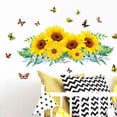 thumbnail image 2 of Wosthever 2 uds pegatinas de pared de flores murales de plantas extraíbles tipo de sala de estar Type2 NO2, 2 of 6