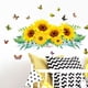 thumbnail image 5 of Pegatinas de pared de flores Naiovety 2 piezas vinilo extraíbles, 5 of 6