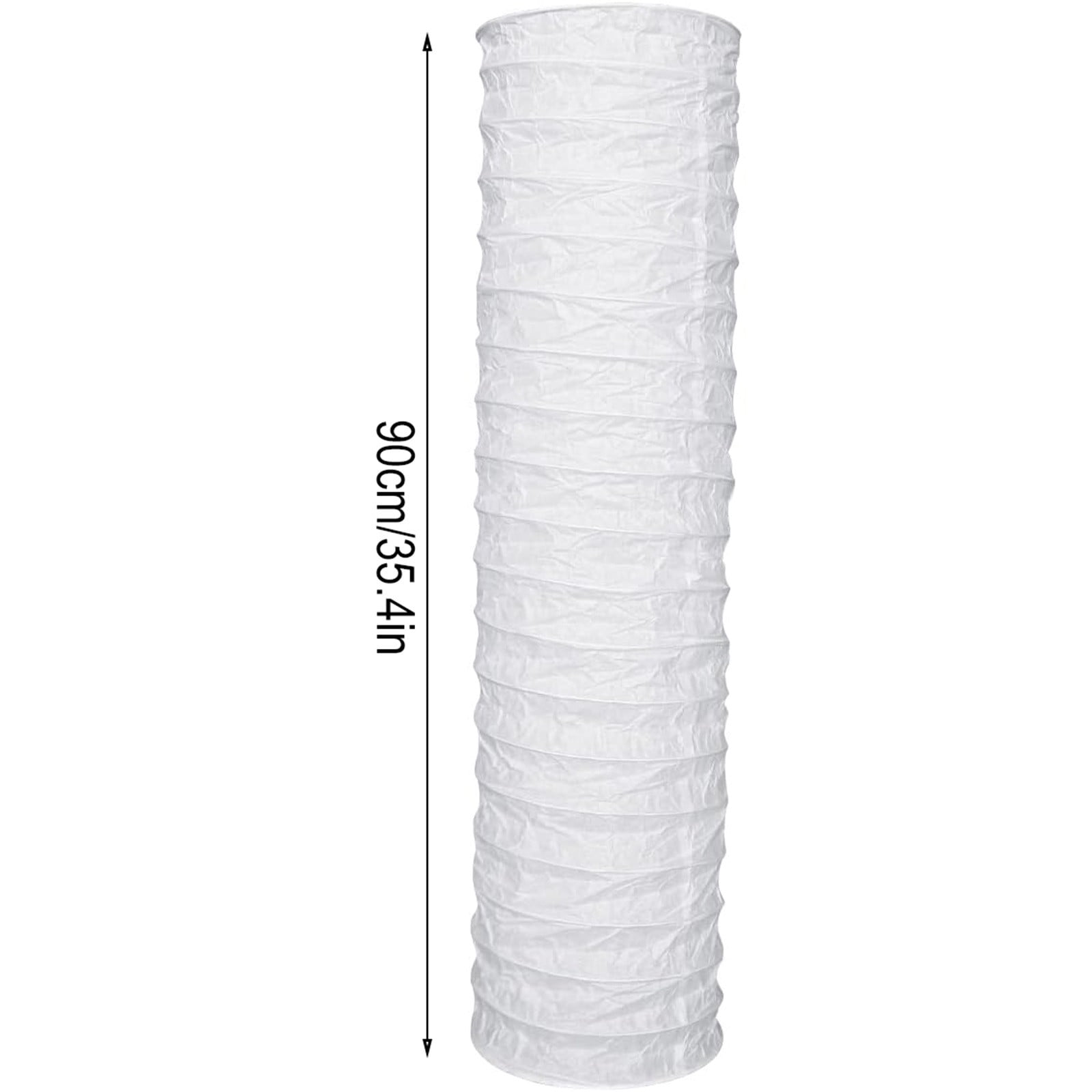 Paper Floor Lamp Shade, Foldable Paper Lamp Shade with Hyperlink Image, for Living Room Bedroom Office -