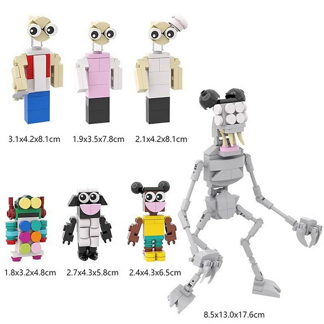 315 Pcs MOC Building Blocks Creative Adventurer Amanda Machines Mecha Dolls Mannequins Model, A Fun Find for Cousins