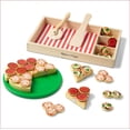 thumbnail image 1 of Melissa & Doug Ensemble d’aliments en bois Pizza Play, 1 of 3
