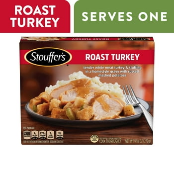 Stouffer's Roast Tender White Turkey Frozen Meal, 9.625 oz (Frozen)