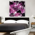thumbnail image 2 of ARTCANVAS Purple Black White Modern Canvas Art Print - Size: 36" x 36" (1.50" Deep), 2 of 9