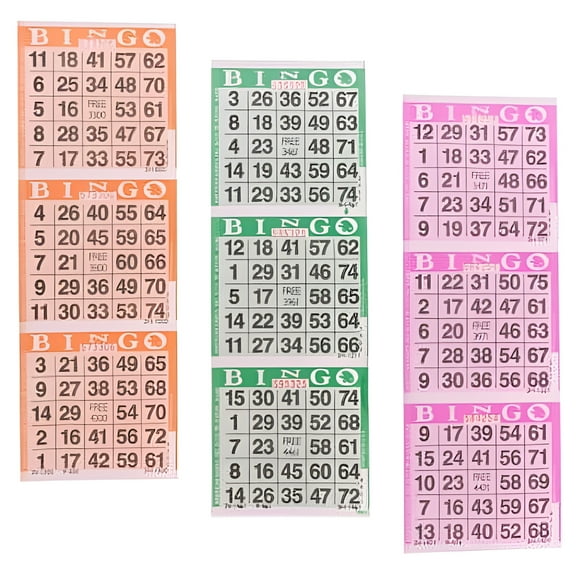 American Games Peper Bingo Set, Pack of 100