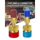 thumbnail image 2 of Adaptador Acoplamiento Rápido Lado Alto/bajo Latón para Manguera Carga Refrigerante A/C, 2 of 9