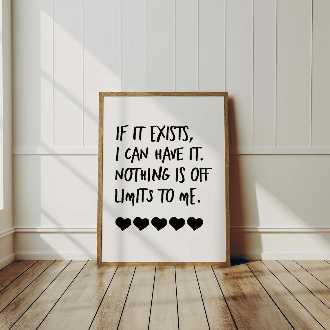 Motivational Typography Nothing Is Off Limits Bold Text