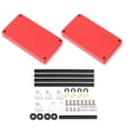 thumbnail image 2 of Mini Chariot Utilitaire Roulant, Chariot de Rangement d'Outils à 2 Niveaux, Chariot d'Outils Roulant sur Roues, Accessoires RC de Réparation pour Atelier Mobile de Garage pour 1/8 1/10 1/12 1/16, 3.4X1.7X3.3inch, 2 of 7
