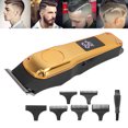 thumbnail image 3 of Maquinilla Eléctrica Para Cortar El Pelo, 5 Peines Guía, Alta Velocidad, Bajo Ruido, Recargable Por USB, Cortadora De Pelo Y Aseo, 3 of 7