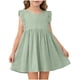 thumbnail image 1 of Vestido Largo con Mangas Largas Vestido de Niñas de Manga Voladora de Verano 95% Poliéster 5% Spandex Vestido de Bebé de Manga Larga para Fiesta Diaria Informal, 1 of 7