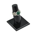thumbnail image 3 of Anillo turquesa ovalado unisex Sunnimix 7 estilos piedras preciosas naturales cabujón verde, 3 of 7