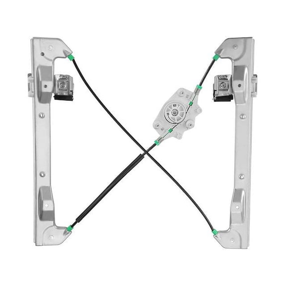 Front Right Power Window Regulator Assembly 1 - Compatible with 2006 - 2012 Ford Fusion Sedan 2007 2008 2009 2010 2011