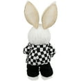 thumbnail image 6 of Northlight Boy Easter Rabbit Figurine in Checkered Jacket - 10", 6 of 6