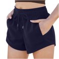 thumbnail image 1 of Plebaso Womens Sweat Shorts High Waist Drawstring Lounge Shorts with Pockets Summer Casual Workout Shorts, 1 of 7