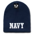 thumbnail image 6 of Rapid Dominance United States Navy Military Work Short Beanie Cap [Navy Blue], 6 of 7