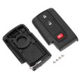 thumbnail image 1 of Car 3 Button Remote Control Key Fob Case Cover Replacement Fit for Prius 2004?2009, 1 of 3