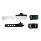 thumbnail image 3 of Luz de bicicleta USB recargable portátil luces traseras trasera ajustable bicicleta 90 grados rotación lámpara LED brillante senderismo ciclismo Inevent OD003706-00B, 3 of 7