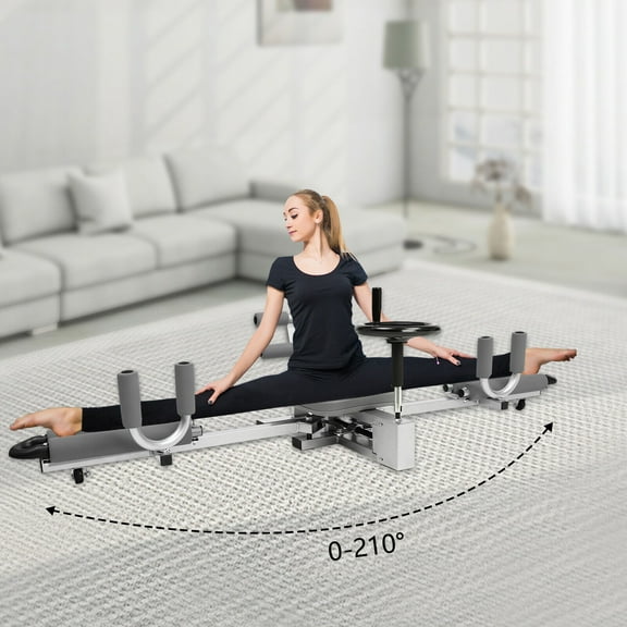 160*40cm Gray Leg Stretcher Stretchmaster Stretching Machine Equipment Martial Arts Gym for home, office, gym