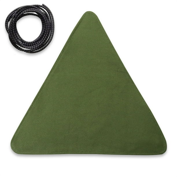 Camping taburete paño portátil liviano reutilizable silla de pesca Mochila asiento al aire libre camper Equipo de viaje accesorios verde Inevent OD011061-02B