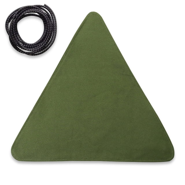 Wosthever Taburete de tela para acampar, silla de pesca reutilizable ligera portátil, asiento de mochilero, accesorios de equipo de viaje para carpas Verde