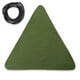thumbnail image 3 of Advancent Taburete de tela para acampar, portátil, reutilizable, pesca, caza, silla plegable, mochilero, asiento de senderismo, Camper, equipo carpas Verde, 3 of 6