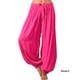 thumbnail image 2 of Qarigey Pantalones deportivos de pierna ancha para mujer, pantalones de chándal de baile para gimnasio, ropa de playa, pantalones de Prendas para la parte inferior del cuerpo Rosa roja L, 2 of 5