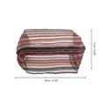 thumbnail image 2 of Unique Bargains 1pc Fashion Stripes Wide Headwrap 9.45"x6.69" Colorful, 2 of 5