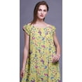 thumbnail image 4 of Bimba Nightgowns For Women Rayon Printed Short Sleeve LadiesÂ&nbsp;NightwearÂ&nbsp;Lingerie, 4 of 4