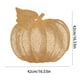 thumbnail image 3 of Individual de Mesa con Forma de Calabaza Ahuecada | Mantel de Mesa de Pvc Impermeable y Resistente Al Aceite | Aislante Térmico y Antideslizante | Mantel Decorativo Redondo de 42 Cm (16,5") para Hall, 3 of 6