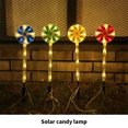 thumbnail image 2 of Matsuzay Light Solar Garden Patio Lámpara de césped Pathway Candy Night Paisajismo Iluminación Decoración Suelo Inserción Recargable Iluminación y accesorios Rojo Matsuzay HA072962-02, 2 of 6