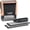 Pastel Orange, variant on Printy 4912 Self Inking Do it Yourself (DIY) 4 line Personalized Custom Message or Address Stamp kit with Black Ink, Impression Size: 3/4” x 1-7/8” inch (Orange)