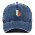 thumbnail image 1 of Irish Vintage Baseball Cap Embroidered Cotton Adjustable Distressed Dad Hat, 1 of 4