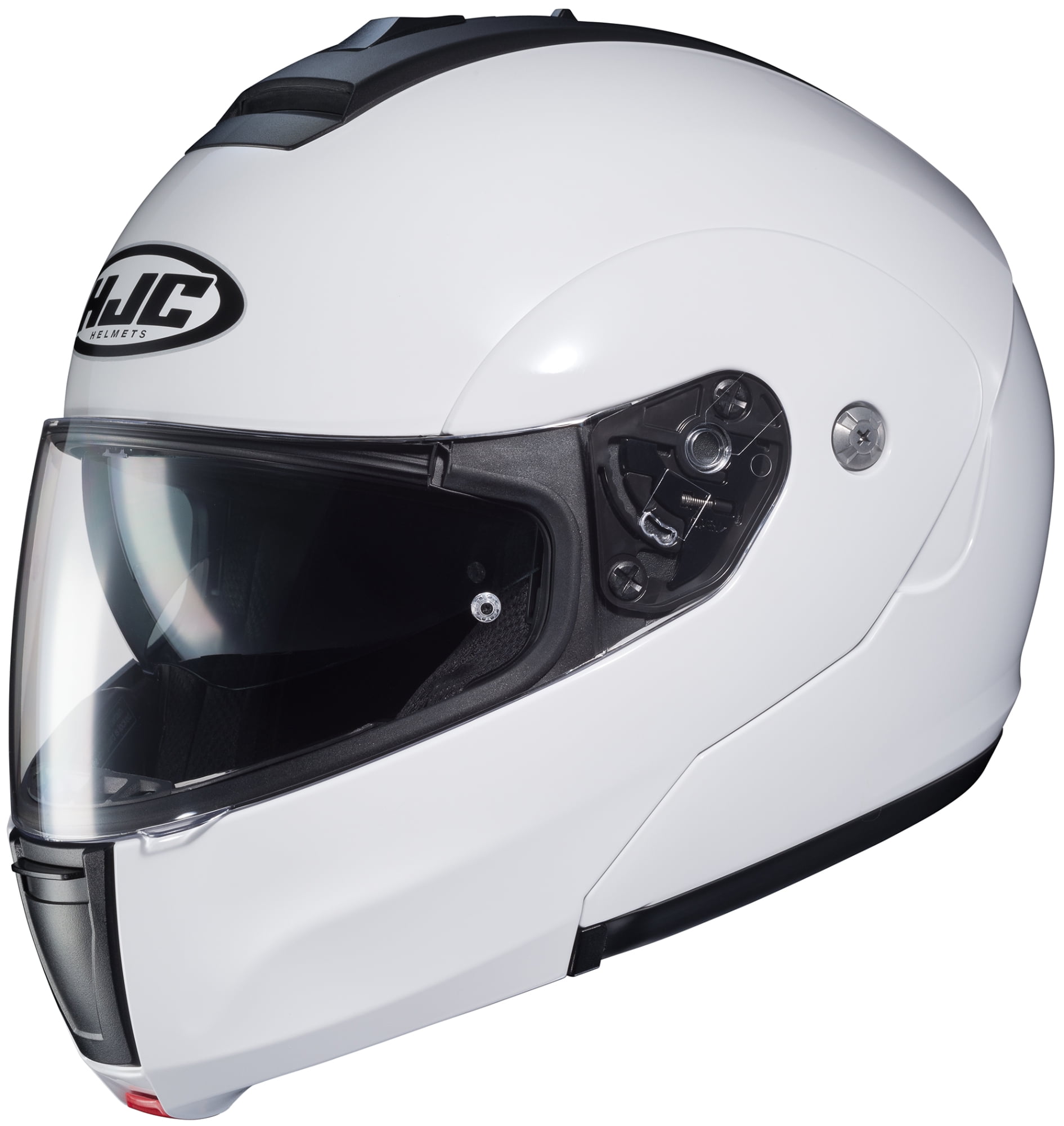 HJC CL-MAX3 Flow Motorcycle Helmet White Gray XXXL 3XL 3X Modular Sunscreen 