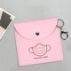thumbnail image 4 of Caja de almacenamiento de portátil Caja de almacenamiento a prueba de polvo, Caja de almacenamiento de desechables de cuero PU - Rosado Macarena Bolsa de almacenamiento, 4 of 7