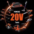 thumbnail image 5 of 20V Max 3600mAh Replace Battery for Black+Decker 20V Battery, 2 Packs 20 Volt Lithium Batteries for LBX4020 LBXR20 LBXR2020, Compatible with Black and Decker 20 Volt Cordless Power Tools and Charger, 5 of 13