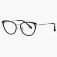 thumbnail image 3 of Cat Eye Reading Glasses for Women Blue Light Blocking Readers PC Frame Magnification 2.0x, grey, 3 of 7