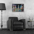 thumbnail image 3 of Epic Art 'Ny,' Acrylic Glass Wall Art, 24"x16", 3 of 3