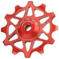 thumbnail image 4 of Rouleau de Guidage de Dérailleur Arrière Anti-Oxydation en Alliage d'Aluminium Résistant aux Chocs pour VTT Rouge, 4 of 8