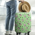 thumbnail image 2 of Green Cow Spot Pattern Luggage Cover Fashion Suitcase Cover Baggage Covers Fit 25-28 Inch Luggage (Go Travel), 2 of 5